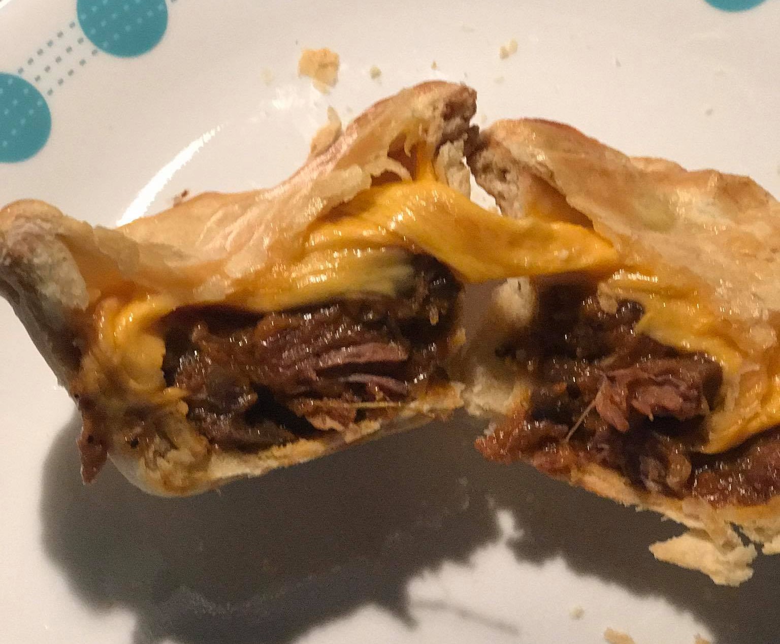 The Polynesian Kitchen Cheesy New Zealand Meat Pie