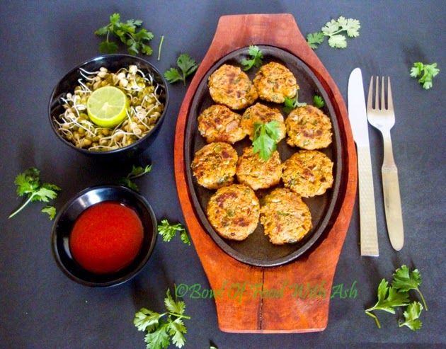 Oats and Sprouts Cutlet Oats and Sprouts Cutlet