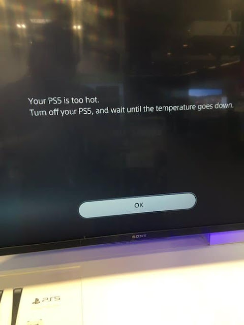 هذا ما يحدث لجهاز PS5 عند إرتفاع الحرارة إلى أقصى حد ممكن