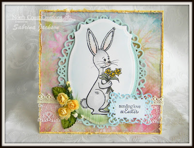 Stamps North Coast Creations Bouquet Bunny- Designer Sabrina Jackson