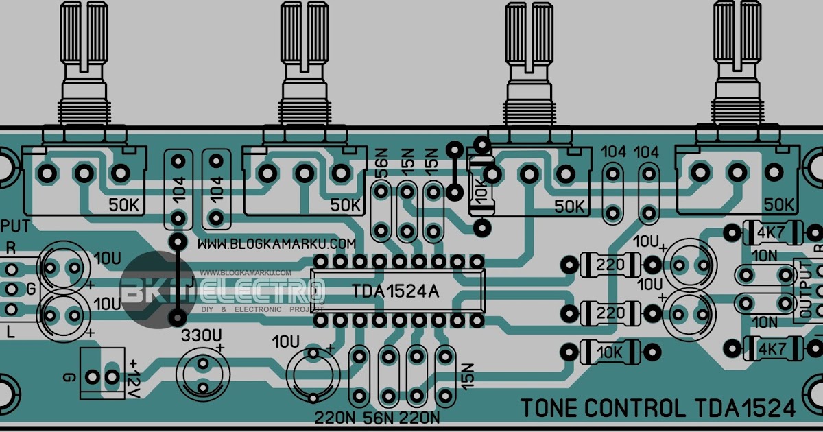 Layout Tone Control Tda 1524 Pcb Stereo Electronic Ci - vrogue.co