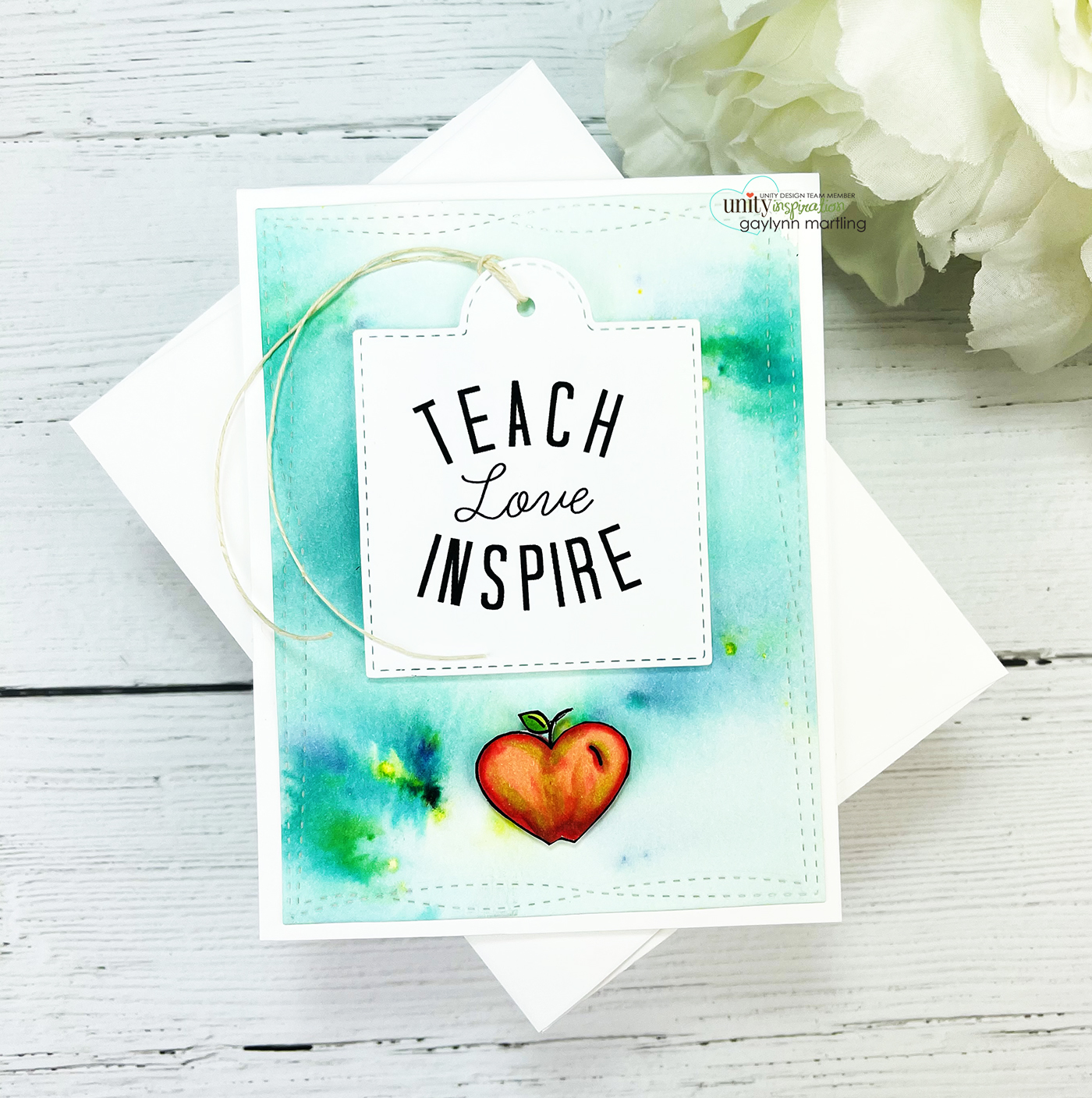 Neat Nook Creations 3 Color Burst Watercolor Cards Teacher Appreciation