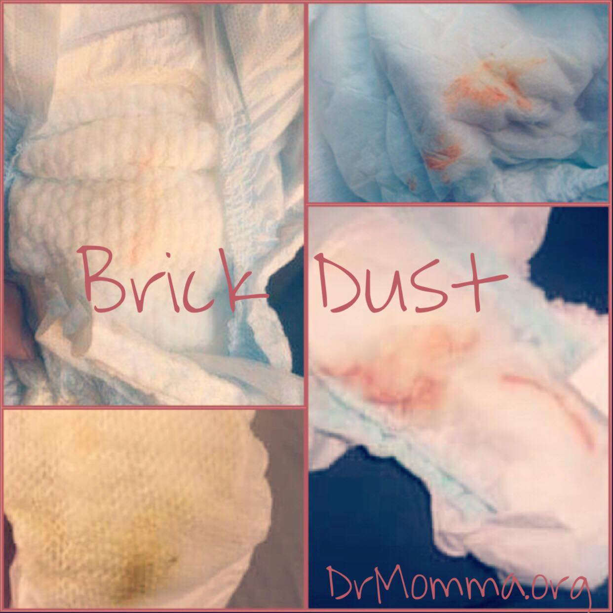peaceful parenting Brick Dust Urine Crystals in Baby's Diaper