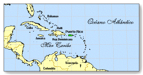 Puerto Rico En El Mapa Imagui