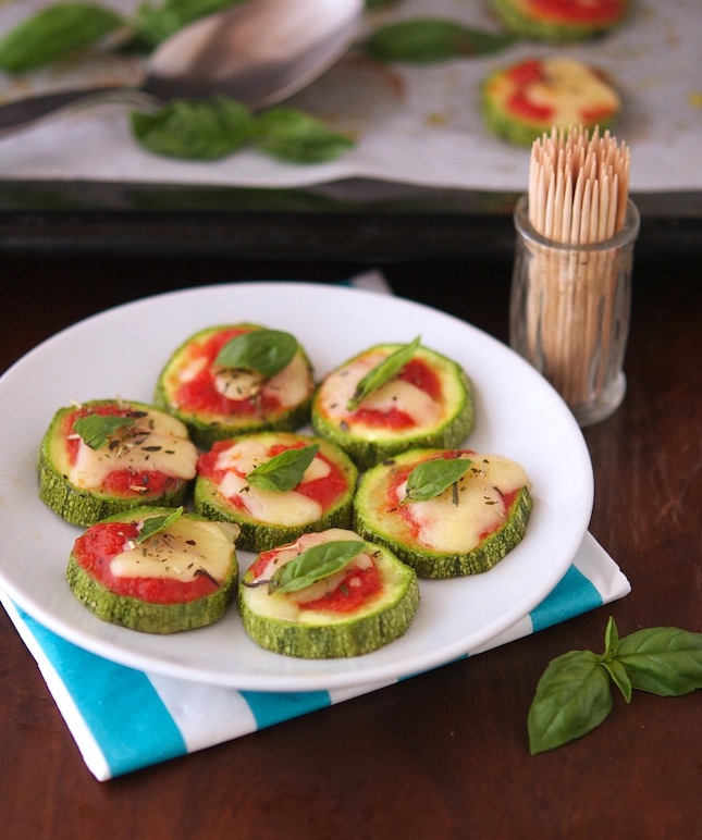 Zucchini Pizza Bites