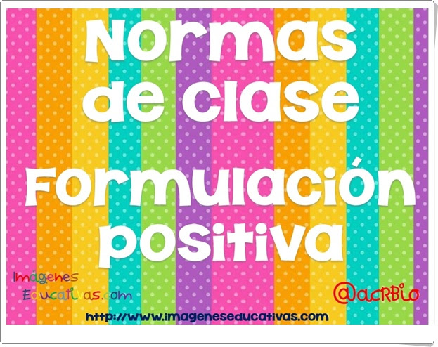 "Normas de clase" (Formulación positiva)