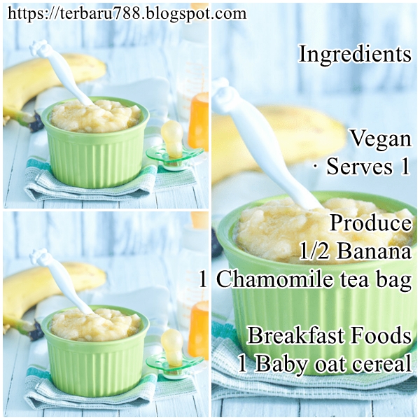 SLEEPY TIME BABY OATMEAL RECIPE