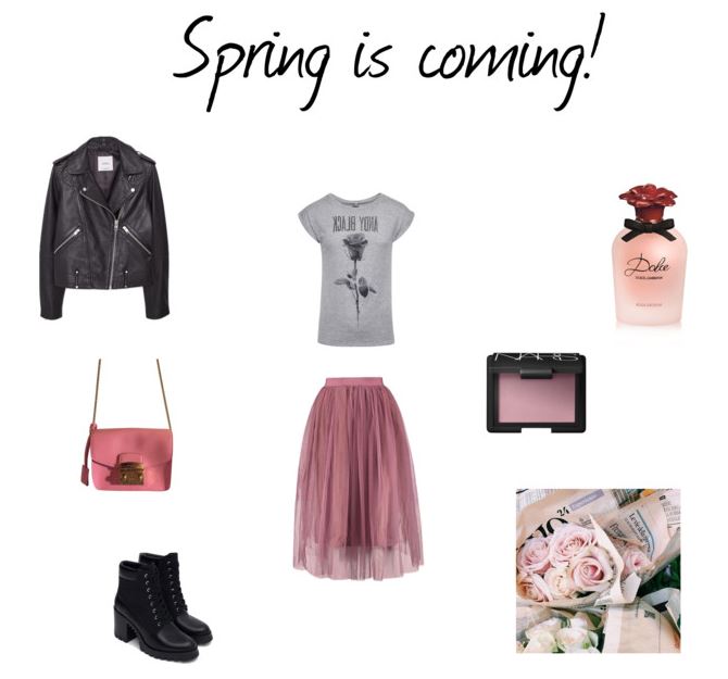 Rock&romantic - stylizacja na wiosnę :)