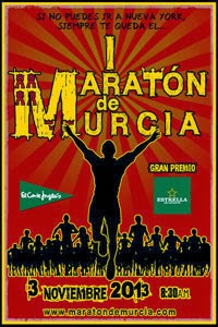 Maratón de Murcia 2013.