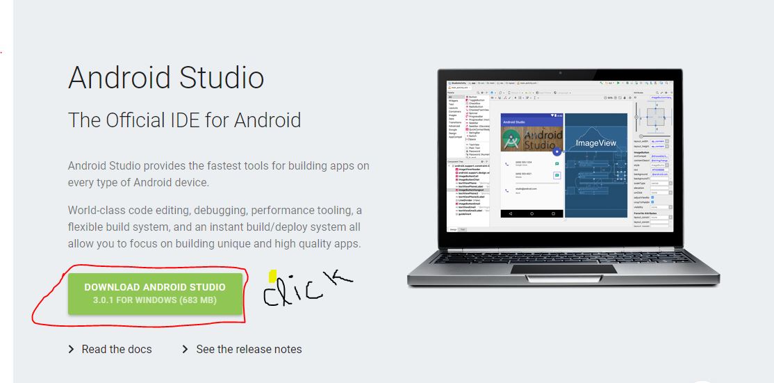 download android studio for laptop