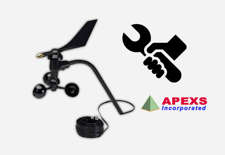 Maintaining the Anemometer Wind Vane in VP2 Davis Weather Station PH