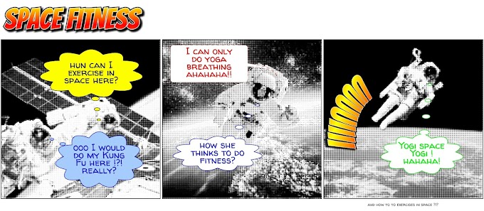 Space Comic  - Space Fitness