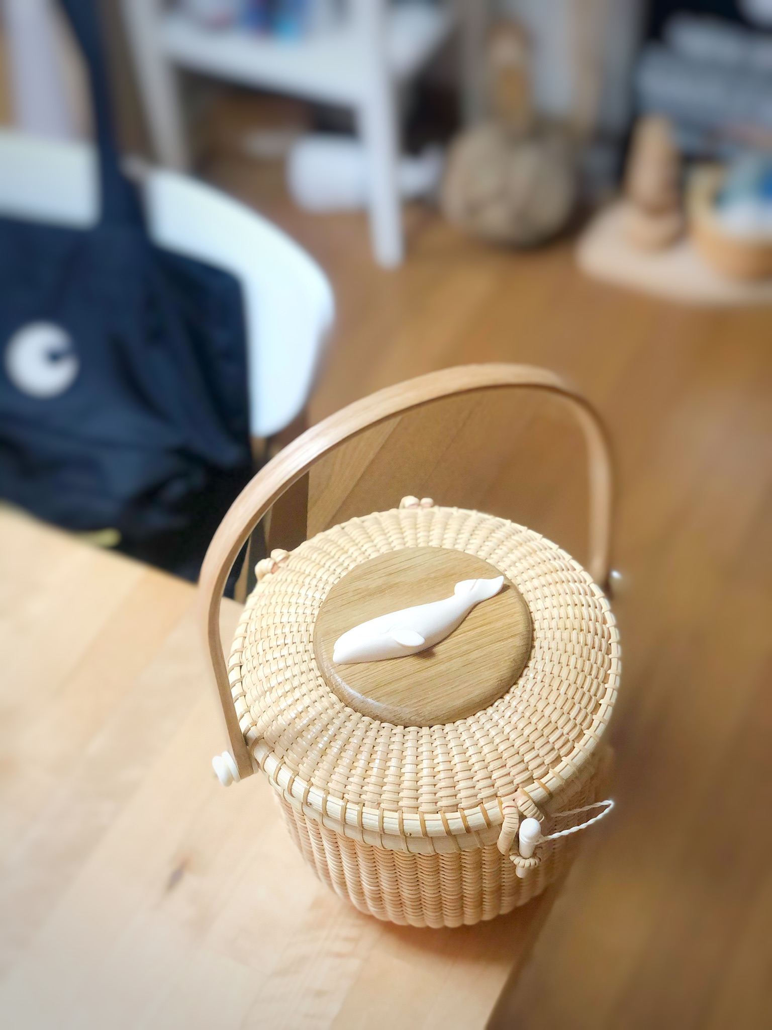 ナンタケットバスケット 8インチ クリール(creel)M