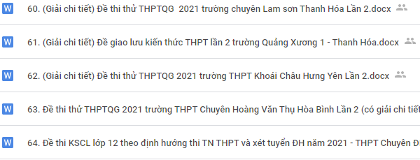 Bộ đề thi thử THPTQG 2021 các trường và sở GD (File word có giải chi tiết)