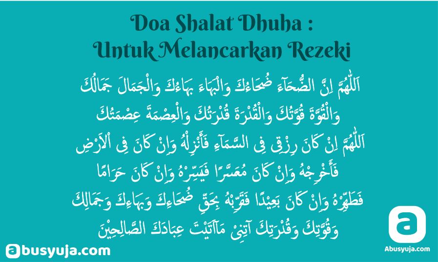 Bacaan sholat dhuha