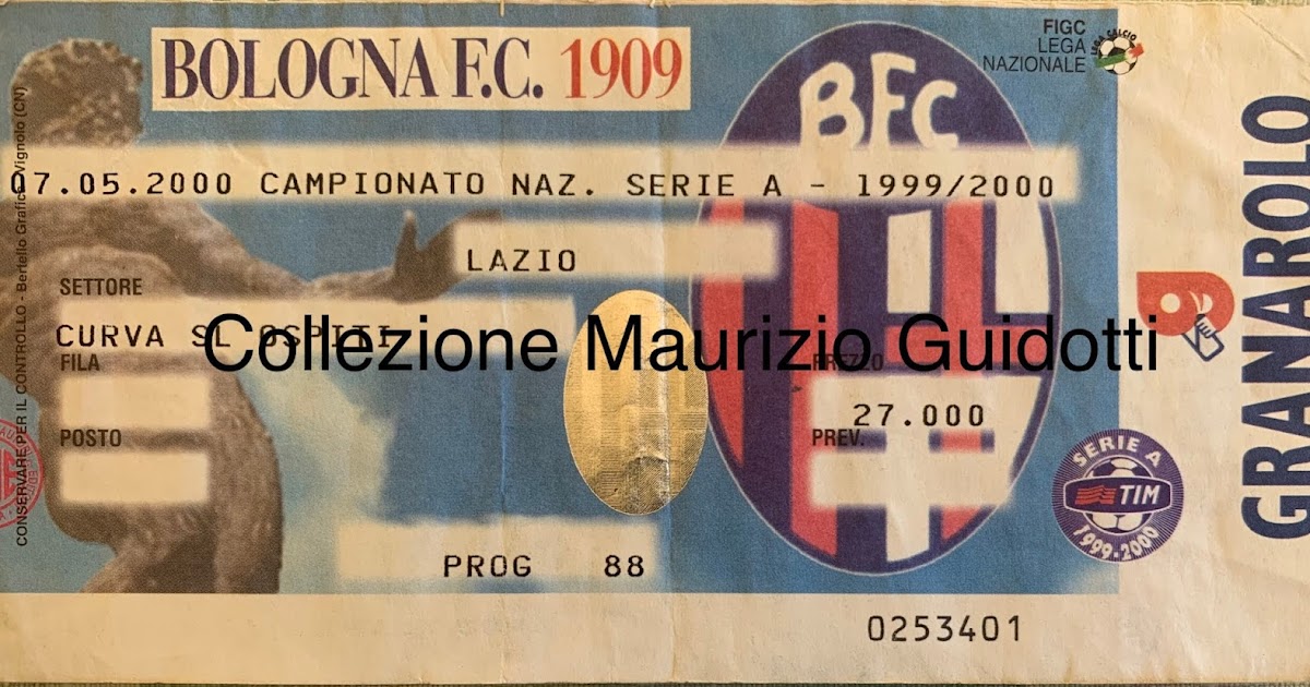 blog personale con biglietti e altro sulle mie trasferte con la LAZIO