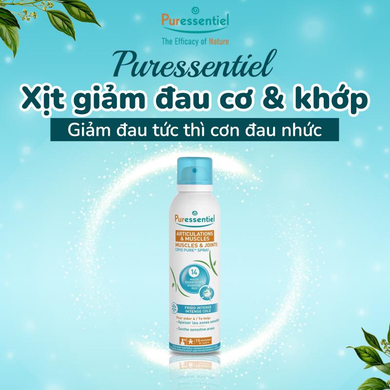Xịt Giảm Đau – Làm Mát Cơ & Khớp Puressentiel