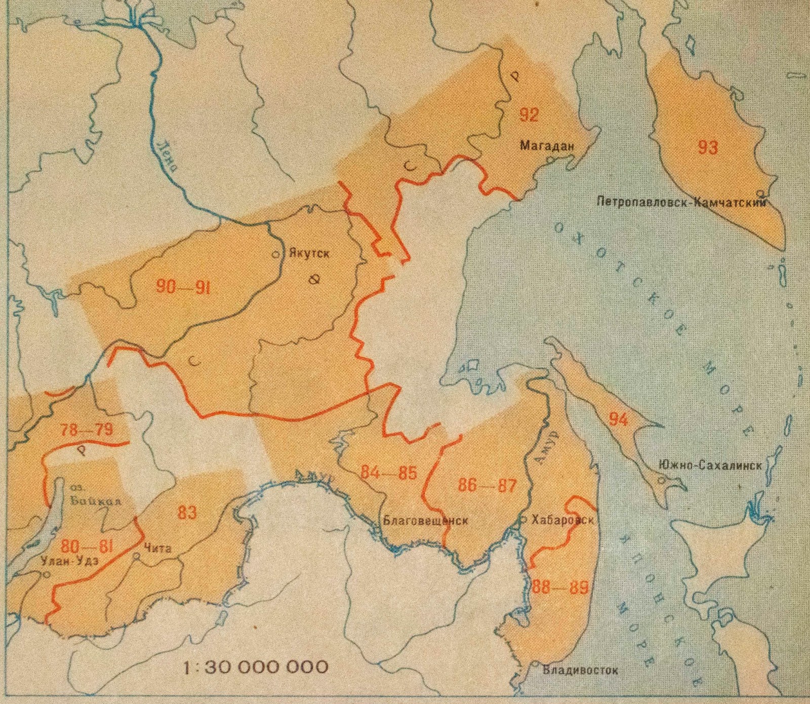 W-wa Jeziorki: Russia's Far East - maps and roads