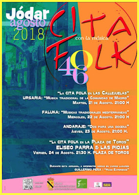 CITA CON LA MÚSICA FOLK - JÓDAR 2018