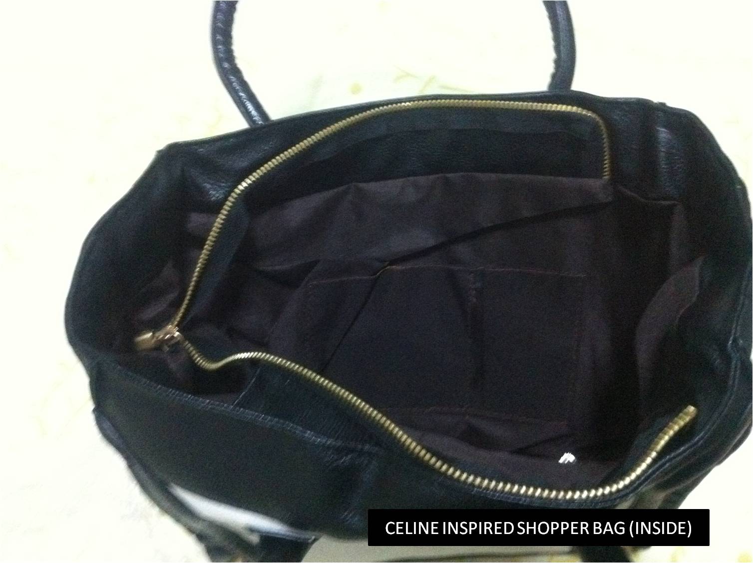 INSIDE OF BAG