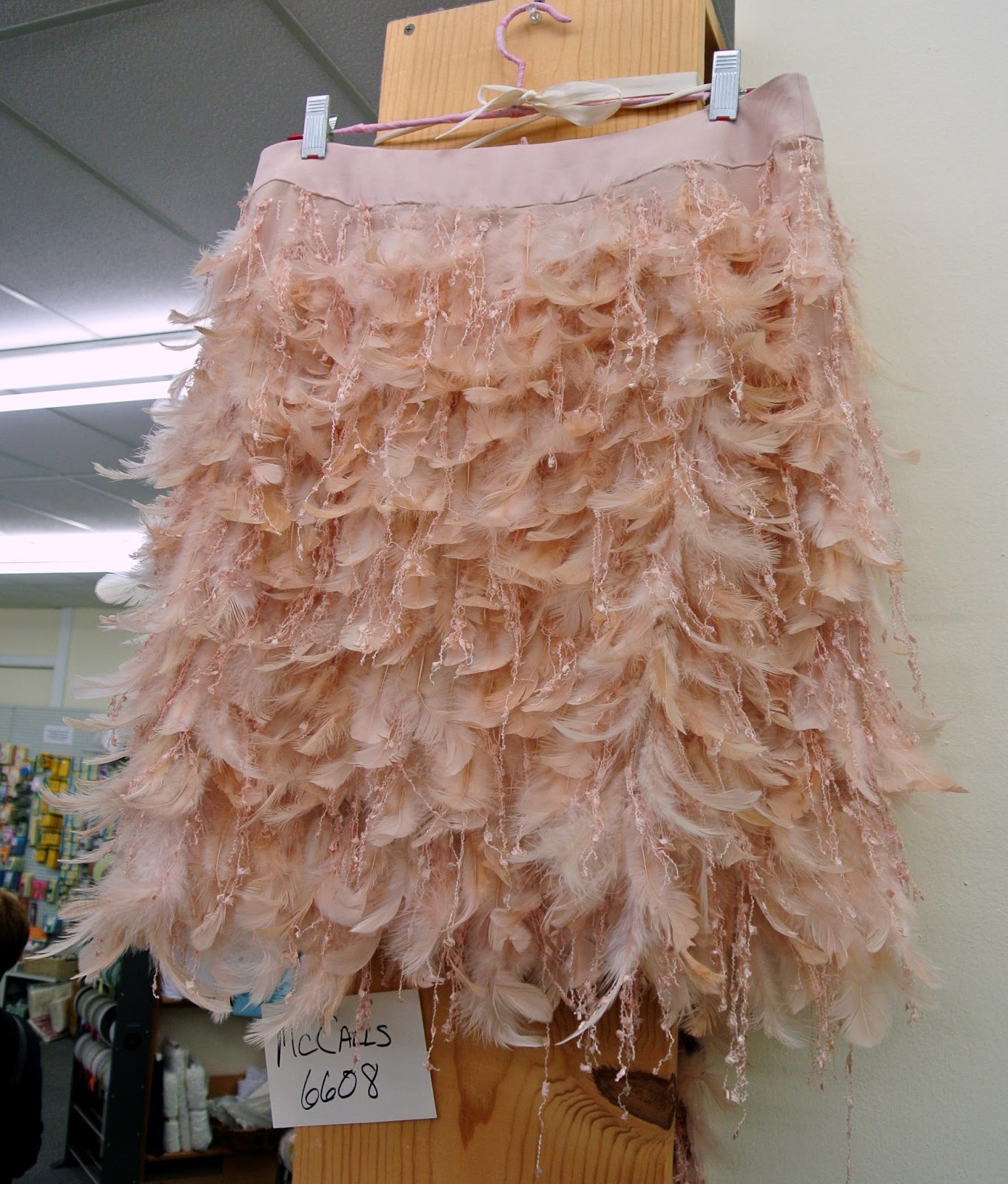 Treadle Yard Goods Feather Skirt