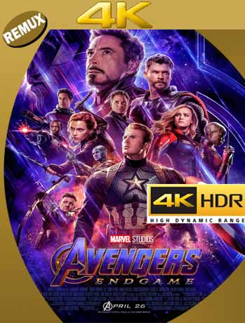 Avengers Endgame (2019) 4K REMUX 2160p UHD [HDR] Latino [GoogleDrive] 