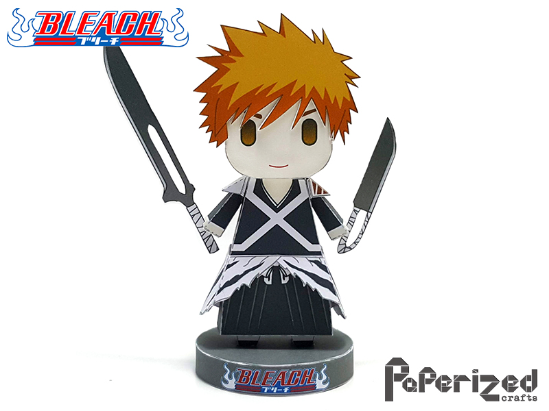 Get Bleach Ichigo Kurosaki Papercraft Paperized Crafts For Free Get Wallpaper Bleach Ichigo Kurosaki Papercraft Paperized Crafts Free