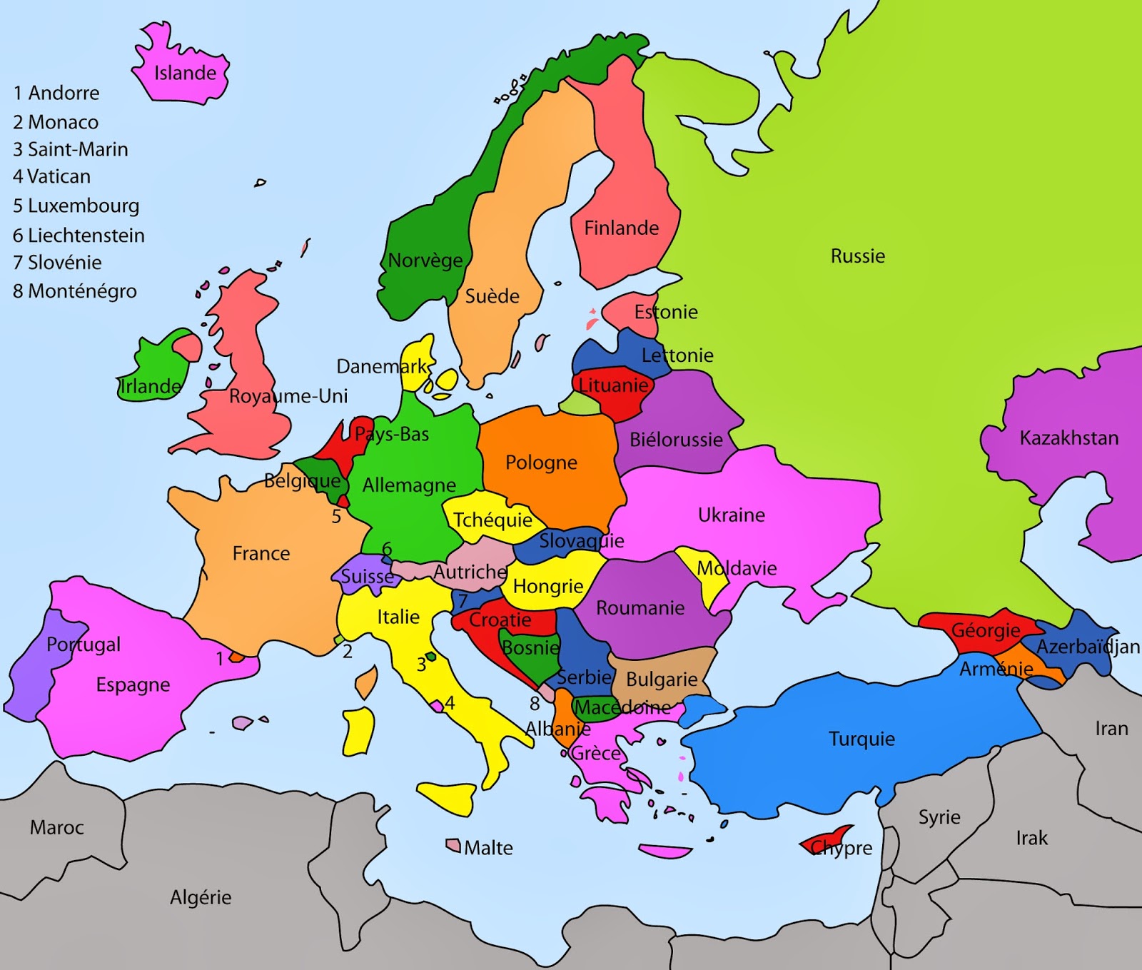 carte-des-pays-europeens