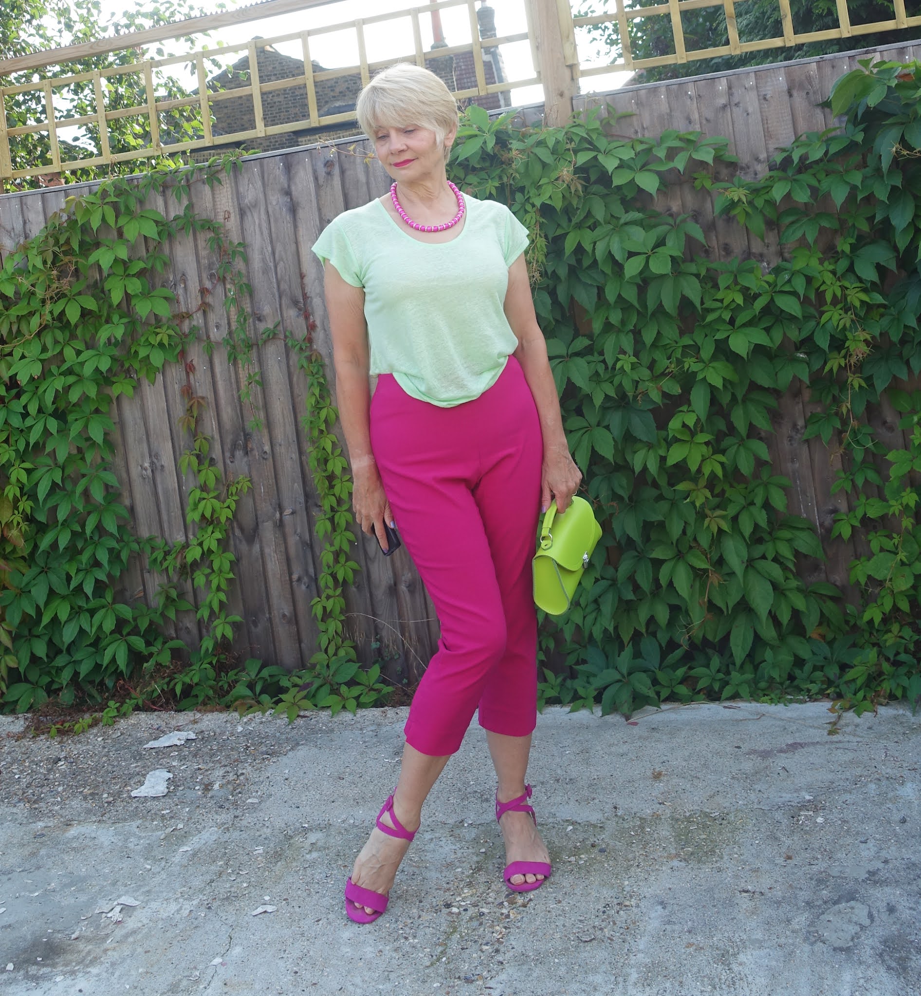 Pink and Green, Returning to the Office and Link-Up | Is This Mutton?
