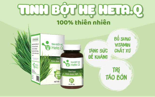 Công dụng của tinh bột hẹ Heta Q