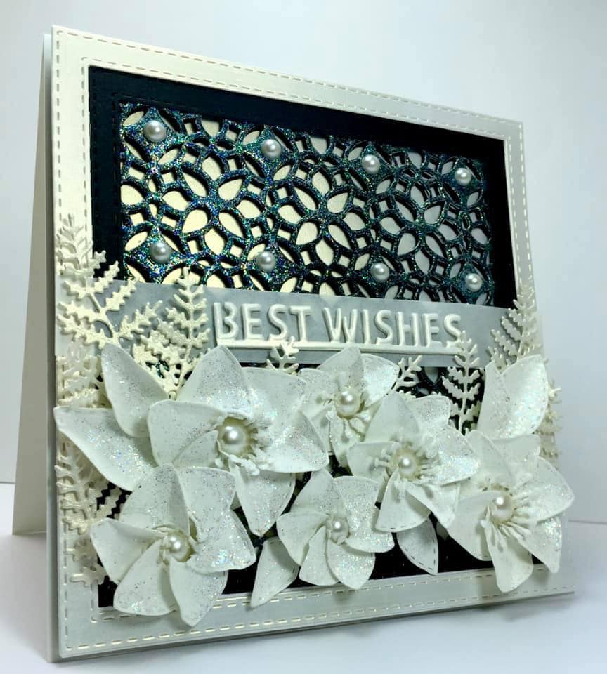 Cutting Dies , Best Wishes Cards by America