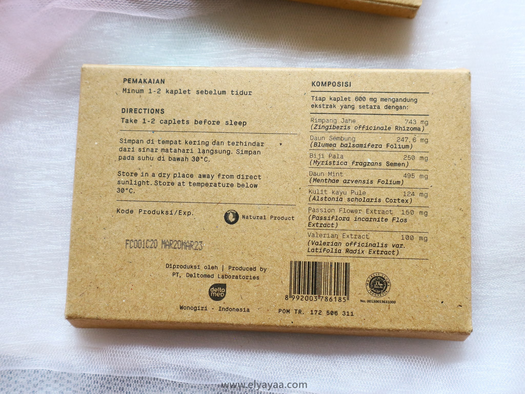 Review Herbana Muscle Ease dan Good Night, Suplemen dengan Bahan Alami