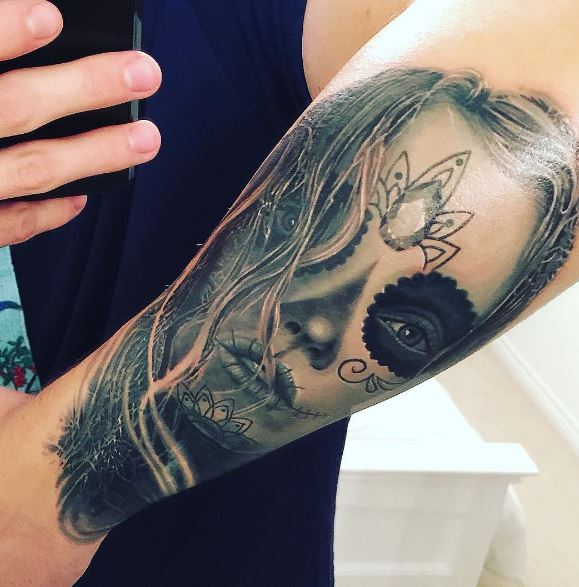 Day Of The Dead Tattoos