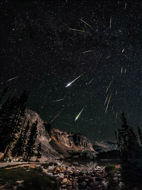 Chuva de meteoros Perseidas - David Kingham