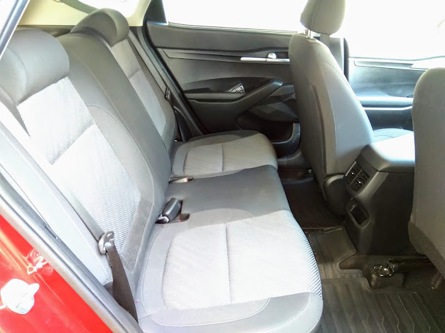 Kia Seltos HTK+ Petrol Long Term Review Rear Seat View