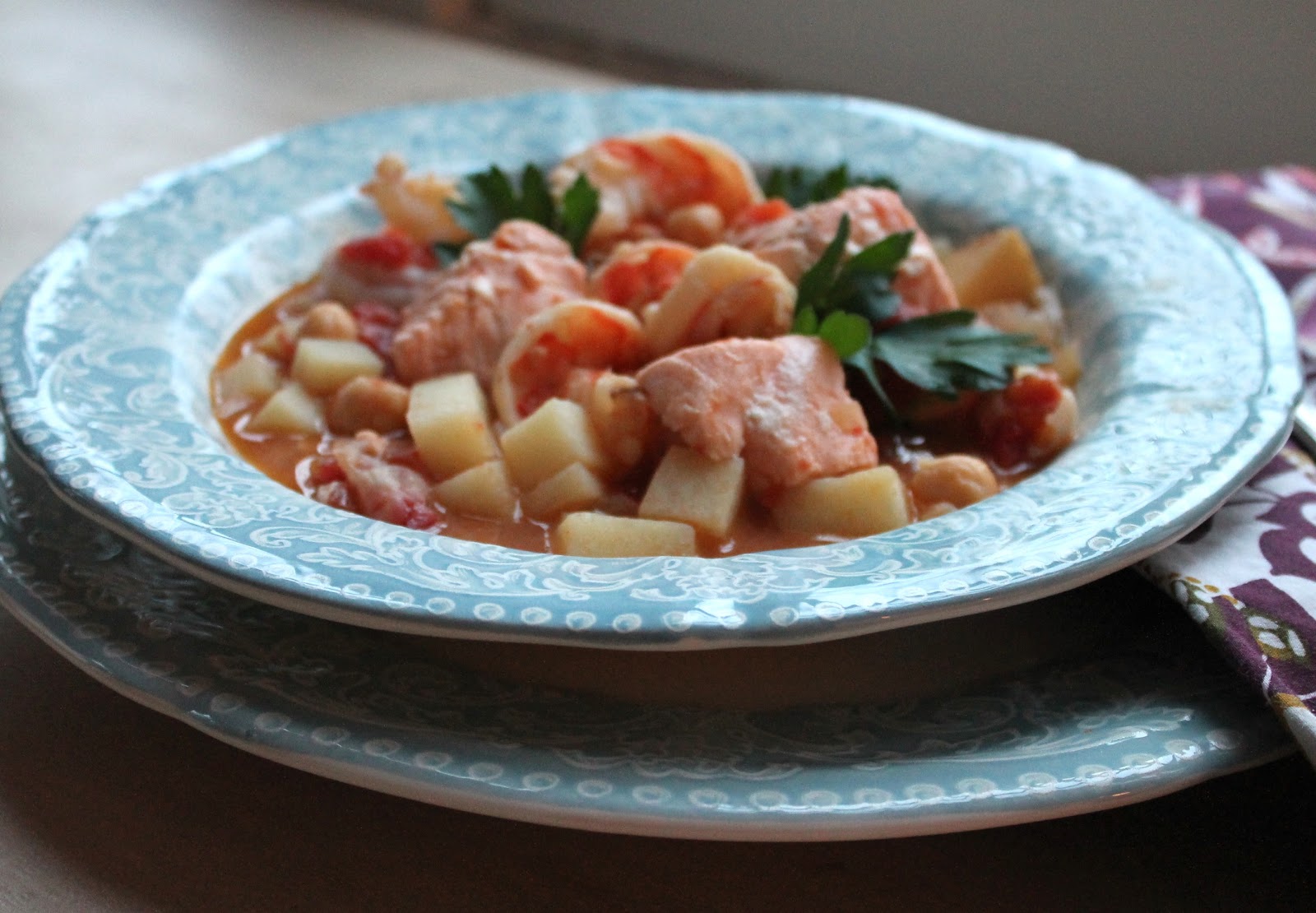 Designing Domesticity: BBC Good Food App Fish Stew