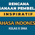 RPP 1 Lembar (Inspiratif) Bahasa Indonesia Kelas X (10) Semester 2 Rev. 2021/2022