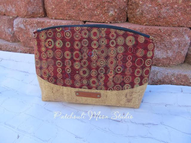 Patchouli Moon Studio~ 6 Clematis Pouches with Boxed Bottoms