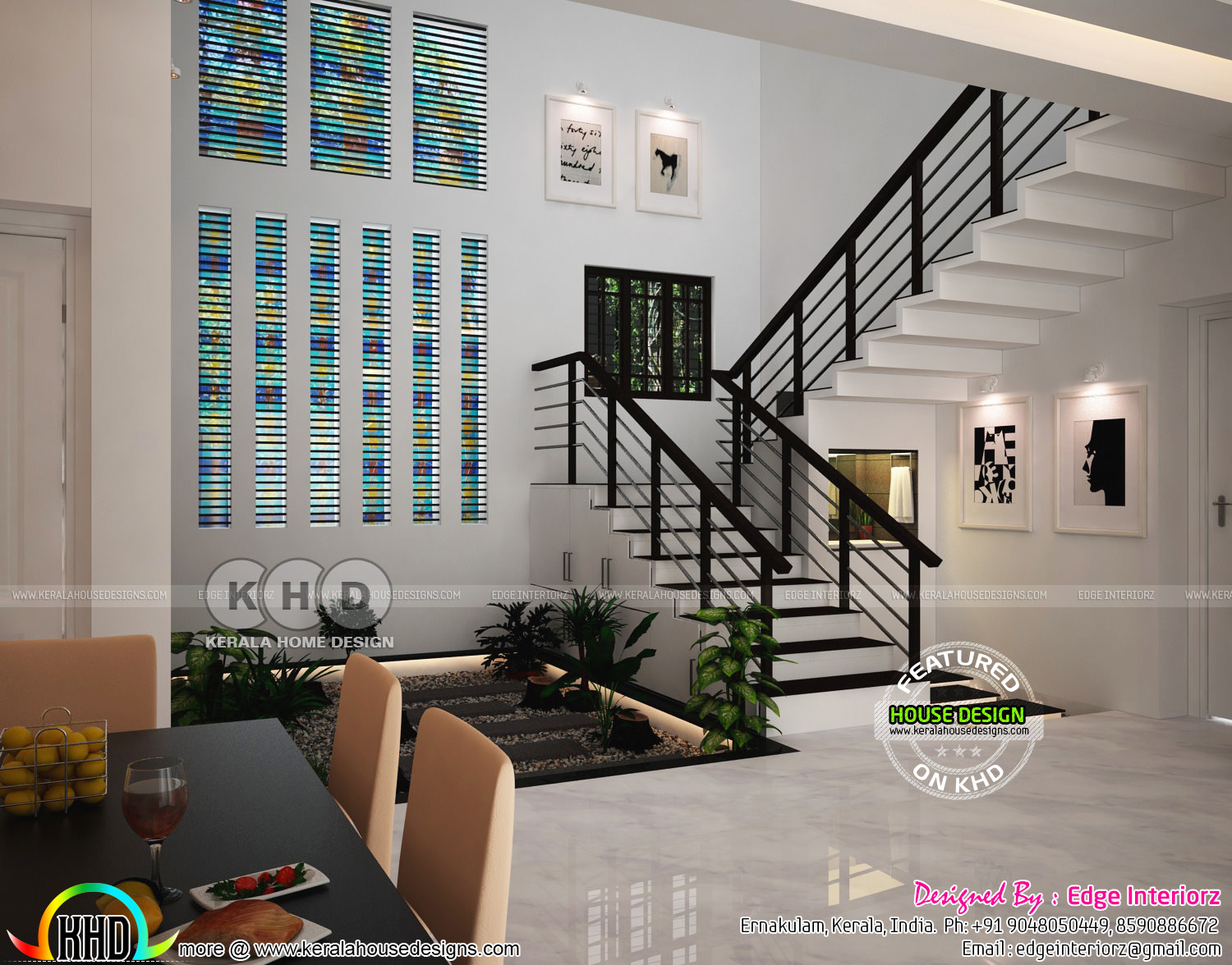 Kerala Staircase Wall Pergola Design - Mambu Png