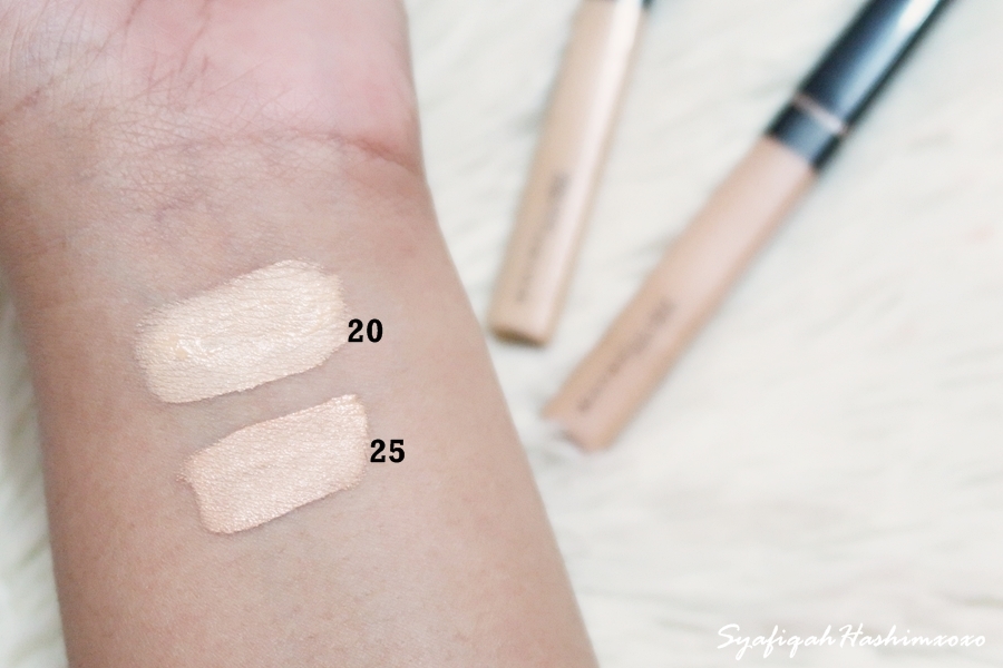 sko Ondartet tumor Renovering SyafiqahHashimxoxo: Maybelline Fit Me Concealer - #20 Sand and #25 Medium |  review