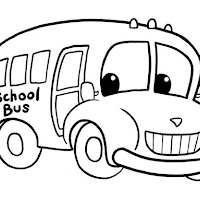 Gambar Mewarnai Mobil Anak Paud Tk Bus Sekolah Tkaneka Berikut