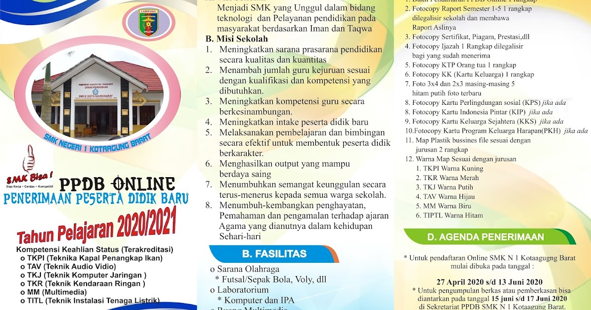 Brosur PPDB 2020 SMKN1KOBAR
