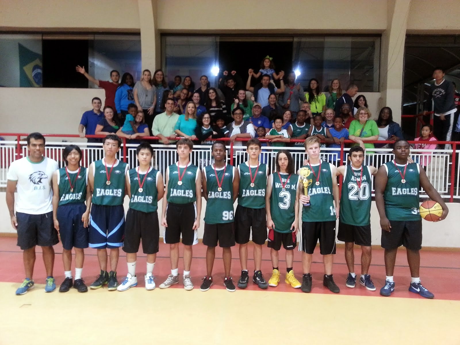 Brasilia International School Athletics BIS Wins Finals!!! Basketball