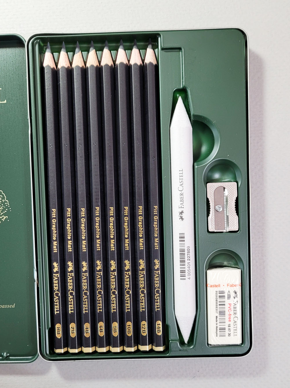Faber-Castell Pitt Graphite Matt Review-The perfect black pencil