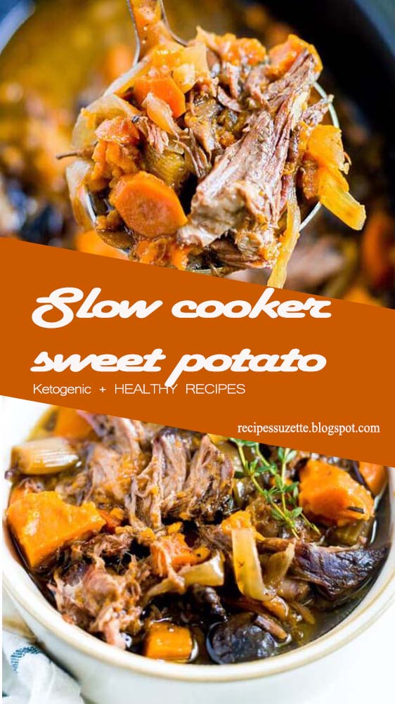 Slow cooker sweet potato Recipes Suzette