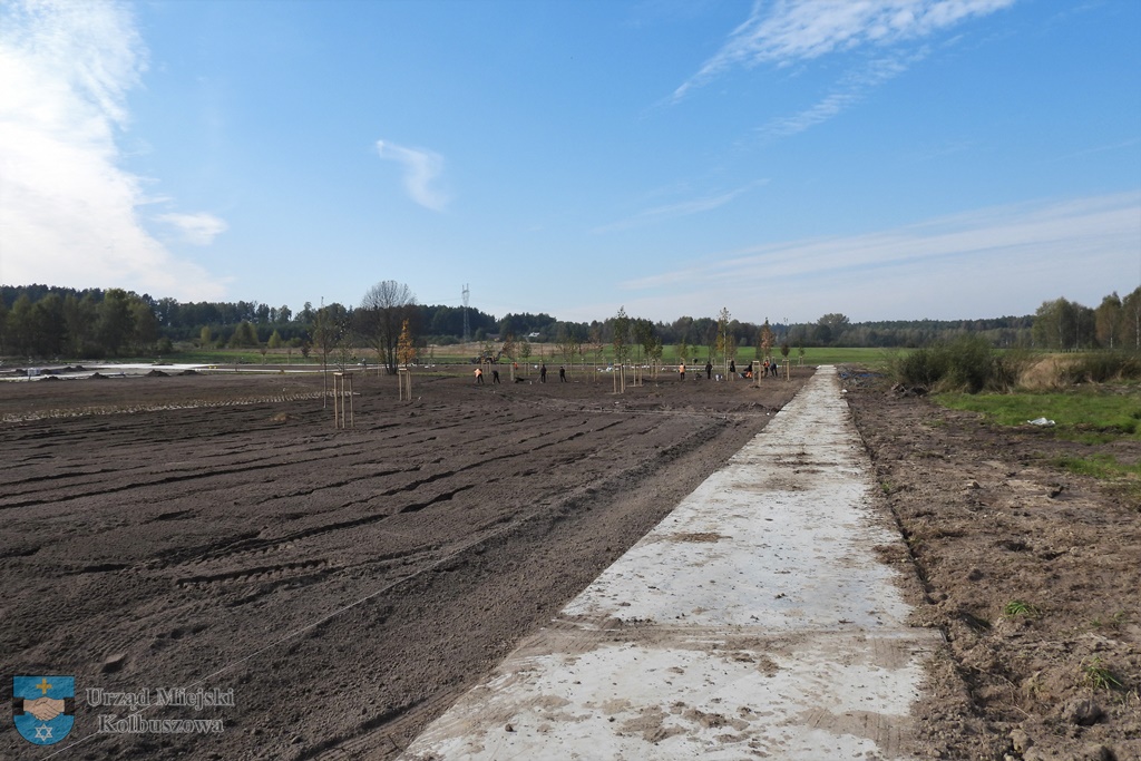 Budują miejsce odpoczynku i rekreacji. 