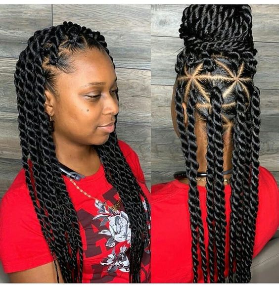 Latest African Big Box Braids 2019: The Most Beautiful & Extra-ordinary ...