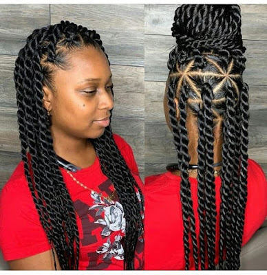 Latest African Big Box Braids 2019 The Most Beautiful Extra