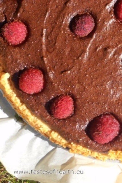 millet, gluten free, chocolate tart, tart,chocolate, recipe, recipes, cake