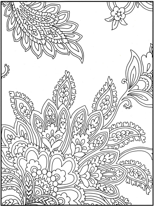 Free coloring pages round up for grown ups